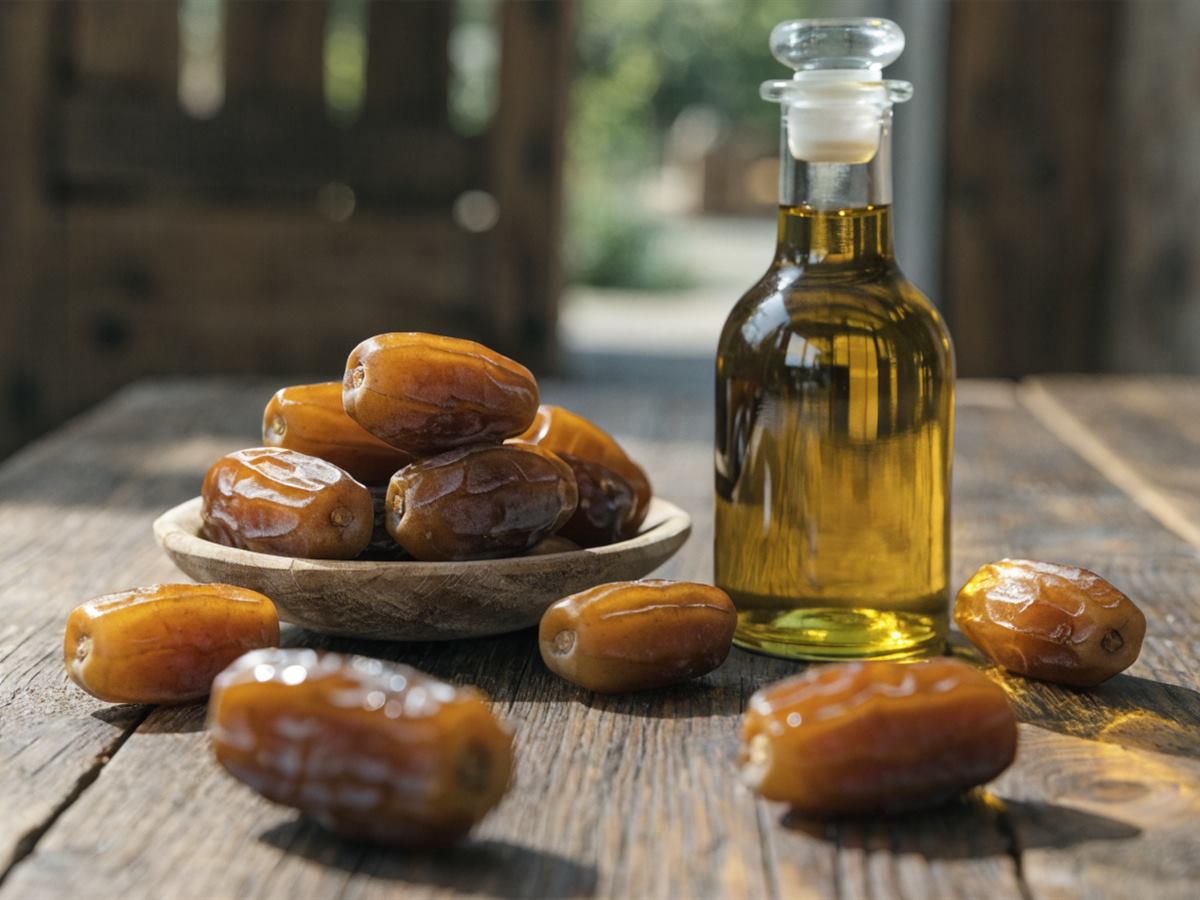 تمور جزائرية وزيت زيتون جاهزة للتصدير